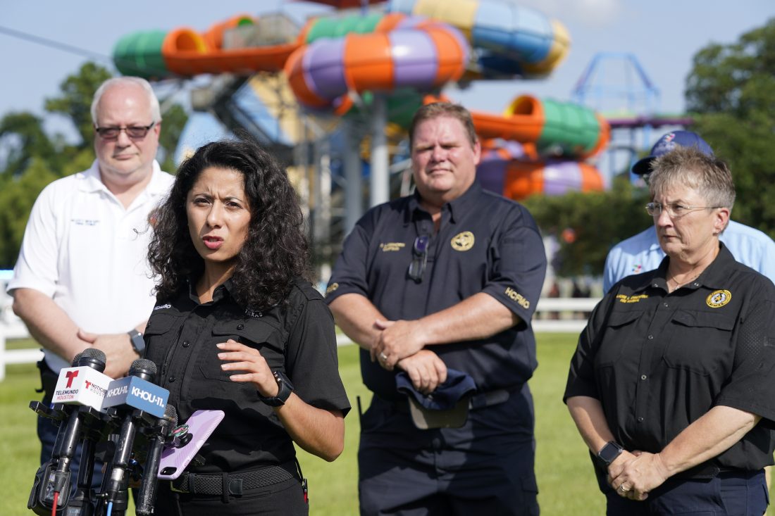 Dozens treated after chemical leak at Texas water park - The Express